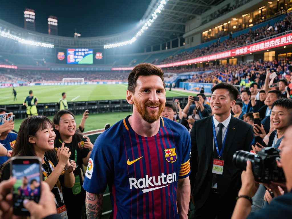 梅西确定访青,青岛青春足球场附近酒店价格暴涨一倍! 梅西确定访青,青岛青春足球场附近酒店价格暴涨一倍!